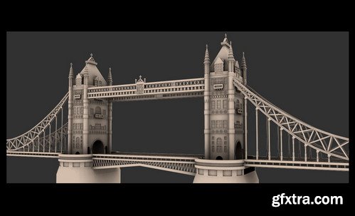 Simply Lightwave - Super Structures: Modeling Tower Bridge