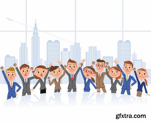 Business Working People 25xEPS