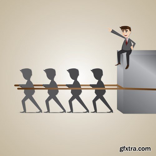 Business Working People 25xEPS