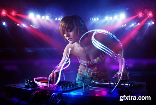 DJ and Club Party, 25xUHQ JPEG