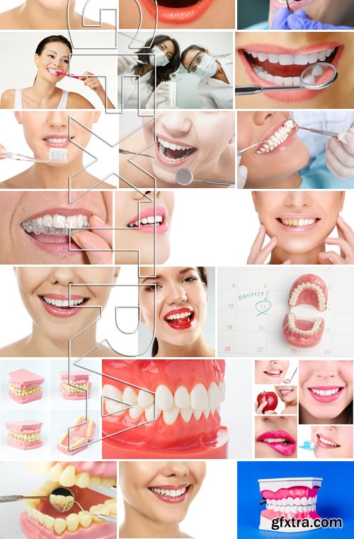Stock Photos - Dentist and smile, 25xJPG Stock Photos - Dentist and smile, 25xJPG