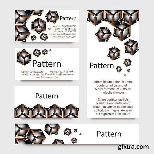 Design of the Card Collection, 25xEPS