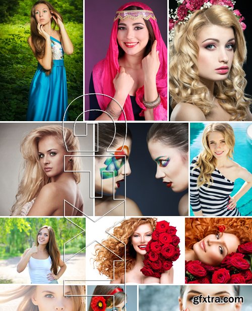 Stock Photos - Beautiful Girls 6, 25xJPG Stock Photos - Beautiful Girls 6, 25xJPG