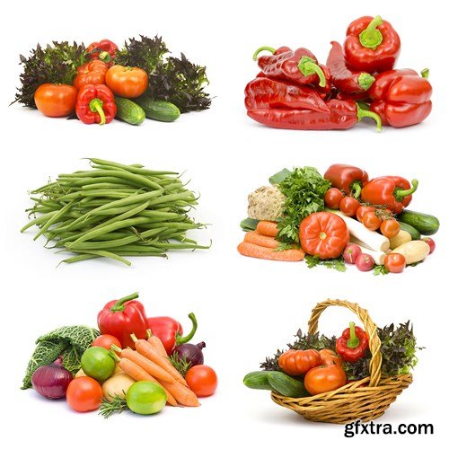 Vegetables and Fruit, 25xUHQ JPEG