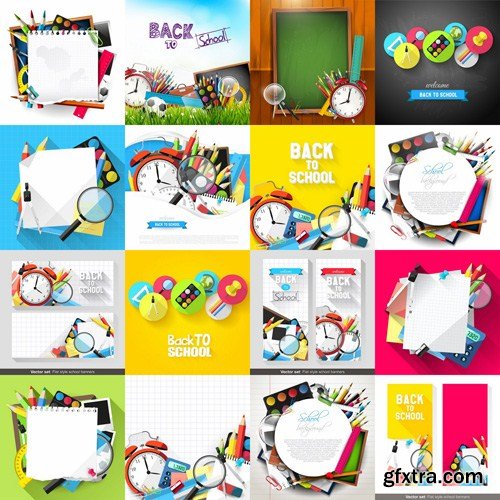 Back To School - 25 Vector