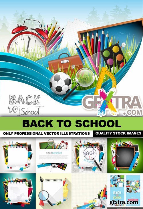 Back To School - 25 Vector