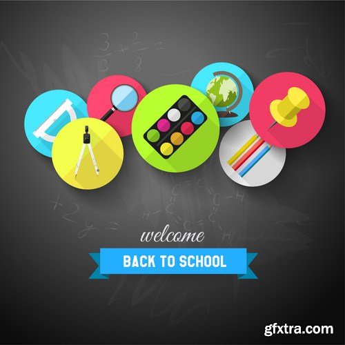 Back To School - 25 Vector Back To School - 25 Vector