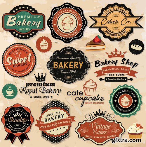 Different Labels & Stickers #2 - 25 Vector Different Labels & Stickers #2 - 25 Vector