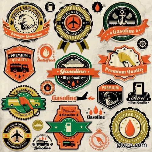 Different Labels & Stickers #2 - 25 Vector Different Labels & Stickers #2 - 25 Vector