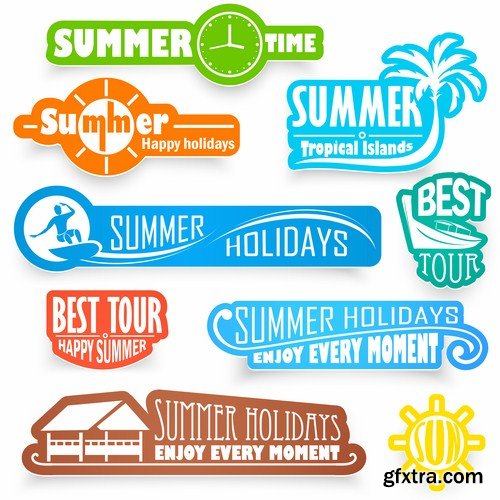 Different Labels & Stickers #2 - 25 Vector Different Labels & Stickers #2 - 25 Vector