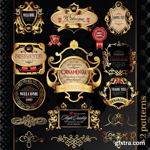 Different Labels & Stickers #2 - 25 Vector Different Labels & Stickers #2 - 25 Vector