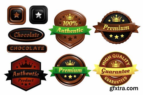 Different Labels & Stickers #2 - 25 Vector Different Labels & Stickers #2 - 25 Vector