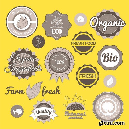 Different Labels & Stickers #2 - 25 Vector Different Labels & Stickers #2 - 25 Vector