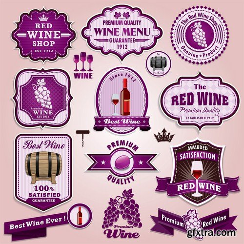 Different Labels & Stickers #2 - 25 Vector Different Labels & Stickers #2 - 25 Vector