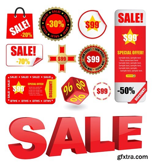 Sales and Discount, 25xEPS Sales and Discount, 25xEPS