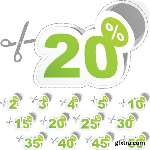 Sales and Discount, 25xEPS Sales and Discount, 25xEPS