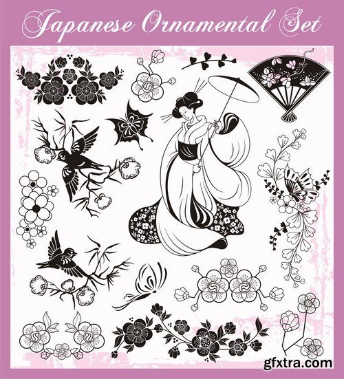 Japan Sign &amp; Symbols - 25 Vector