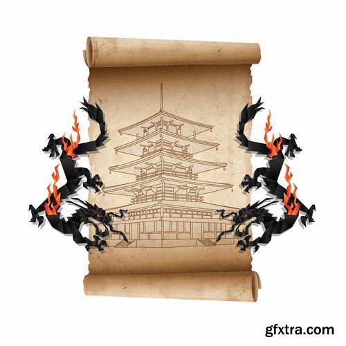 Japan Sign &amp; Symbols - 25 Vector