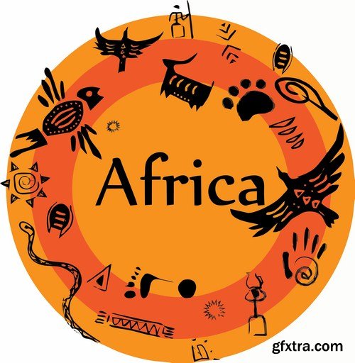 Africa Sign &amp; Symbols - 25 Vector