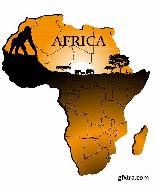 Africa Sign &amp; Symbols - 25 Vector