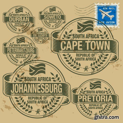 Africa Sign &amp; Symbols - 25 Vector