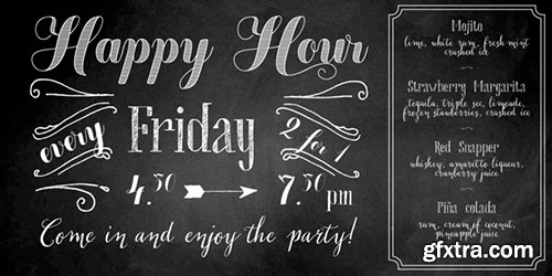 Chameleon Font Family - 16 Fonts $480