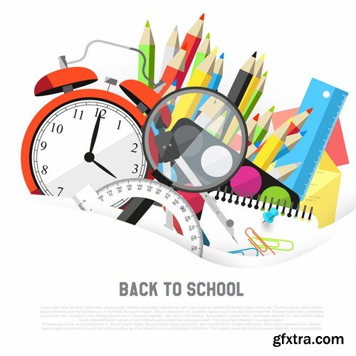 Back To School #2 - 25 Vector