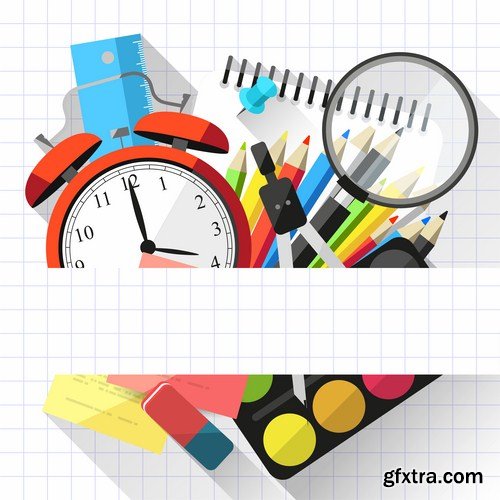 Back To School #2 - 25 Vector