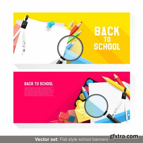 Back To School #2 - 25 Vector