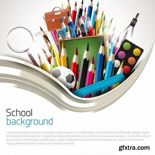 Back To School #2 - 25 Vector