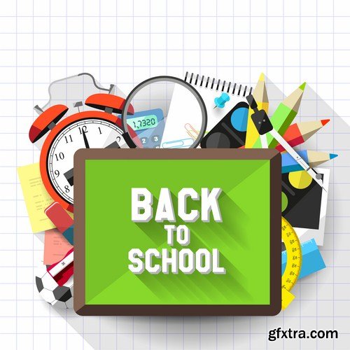 Back To School #2 - 25 Vector