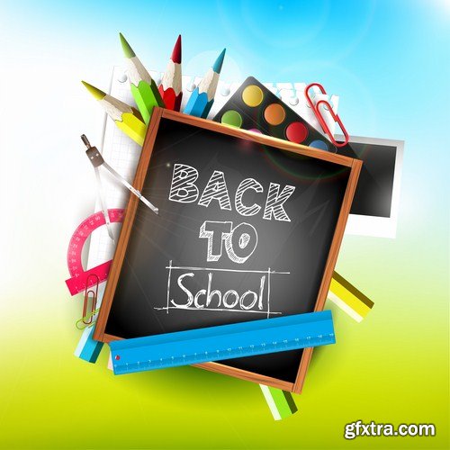 Back To School #2 - 25 Vector
