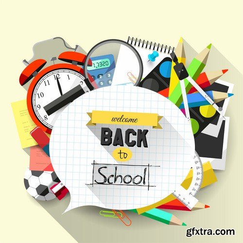 Back To School #2 - 25 Vector