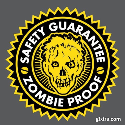 Zombie, Bigfoot & UFO Warning Signs 25xEPS