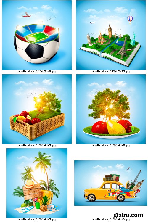 Amazing SS - Different 3D Concepts, 25xJPGs