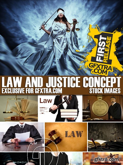 Stock Photos - Law and Justice Concept, 25xJPG Stock Photos - Law and Justice Concept, 25xJPG