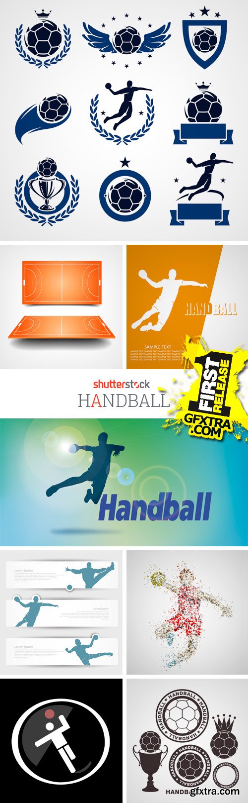 Amazing SS - Handball, 25xEPS Amazing SS - Handball, 25xEPS