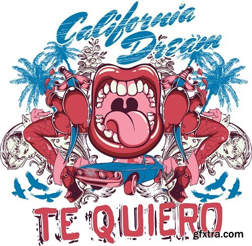 T-Shirts Design 2, 25xEPS