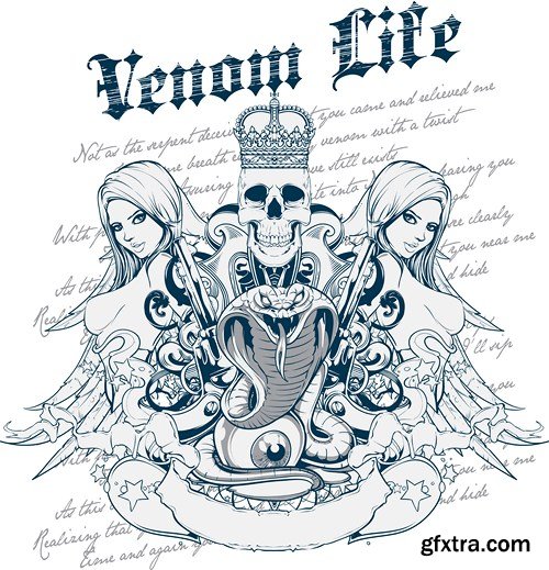 T-Shirts Design 2, 25xEPS