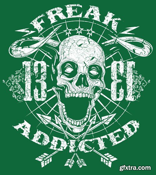 T-Shirts Design 2, 25xEPS