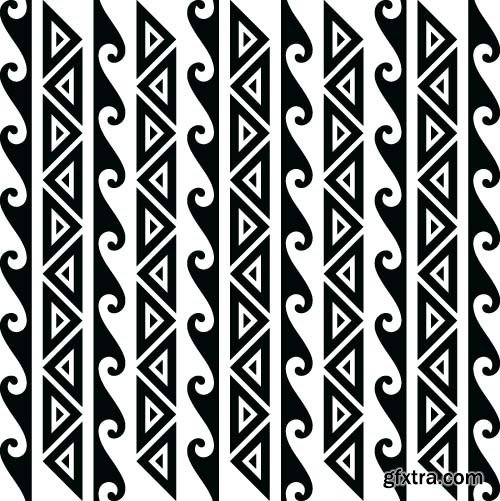 Maya tattoo, 25x EPS Maya tattoo, 25x EPS