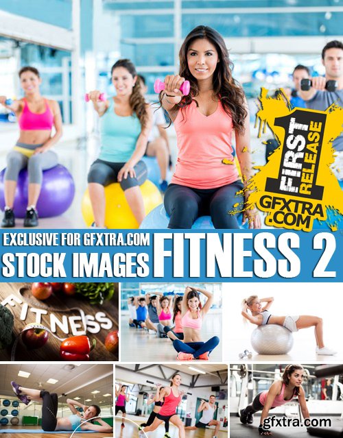 Stock Photos - Fitness 2, 25xJPG