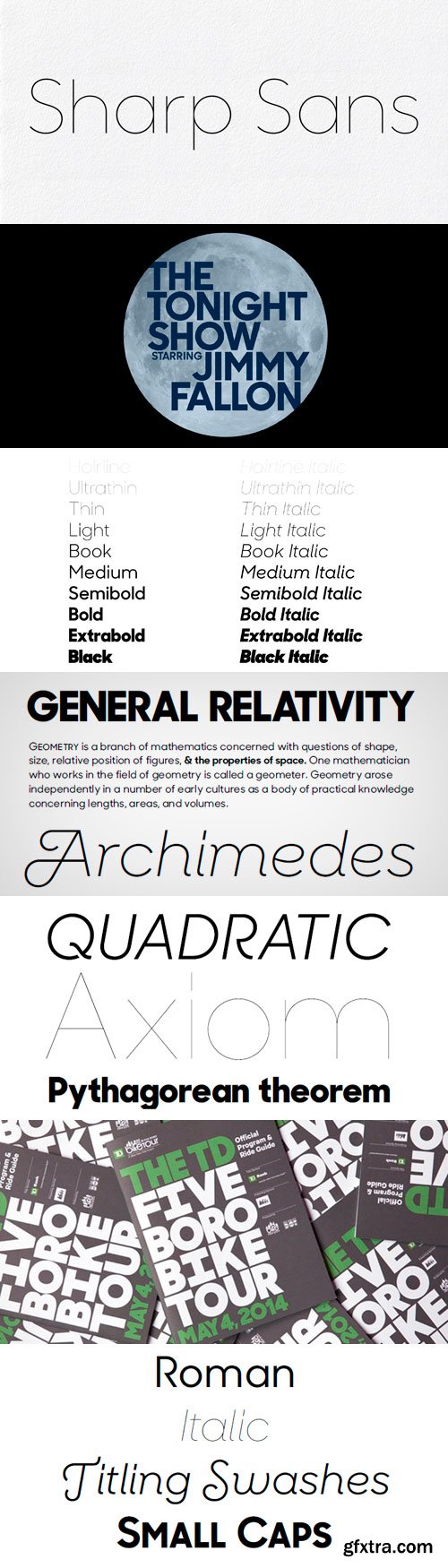Sharp Sans Font Family 20xOTF