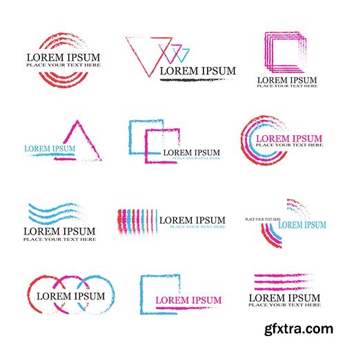 Collection of Logos vol.34, 25xEPS