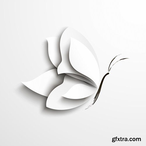 Paper Design Elements - 25 Vector