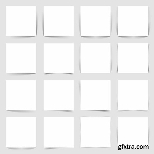 Paper Design Elements - 25 Vector