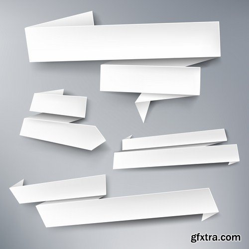 Paper Design Elements - 25 Vector