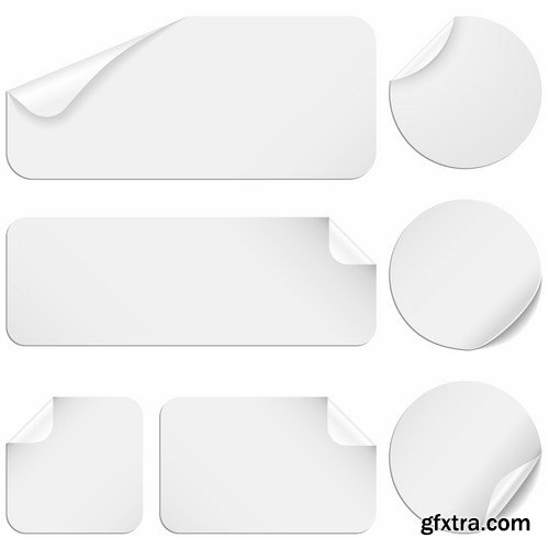 Paper Design Elements - 25 Vector