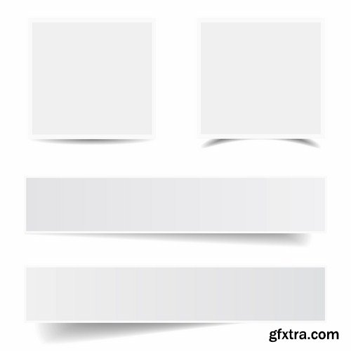 Paper Design Elements - 25 Vector