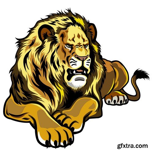 Stock Vectors - Lion, 25xEPS Stock Vectors - Lion, 25xEPS